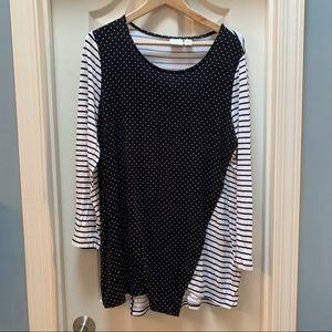 Asymmetrical Top from Chico's, medium fit